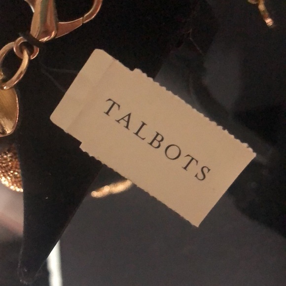 Talbots gold tone braided bulky chain necklace​ - Picture 5 of 9